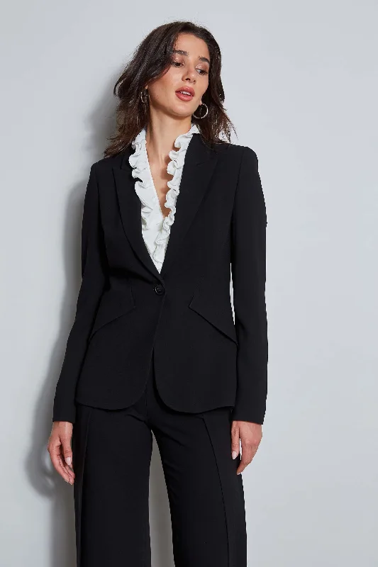 Panel Single Button Blazer