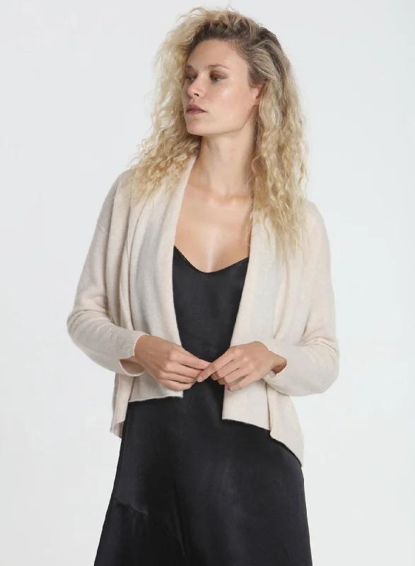 Carla Cross Cardigan - Dune