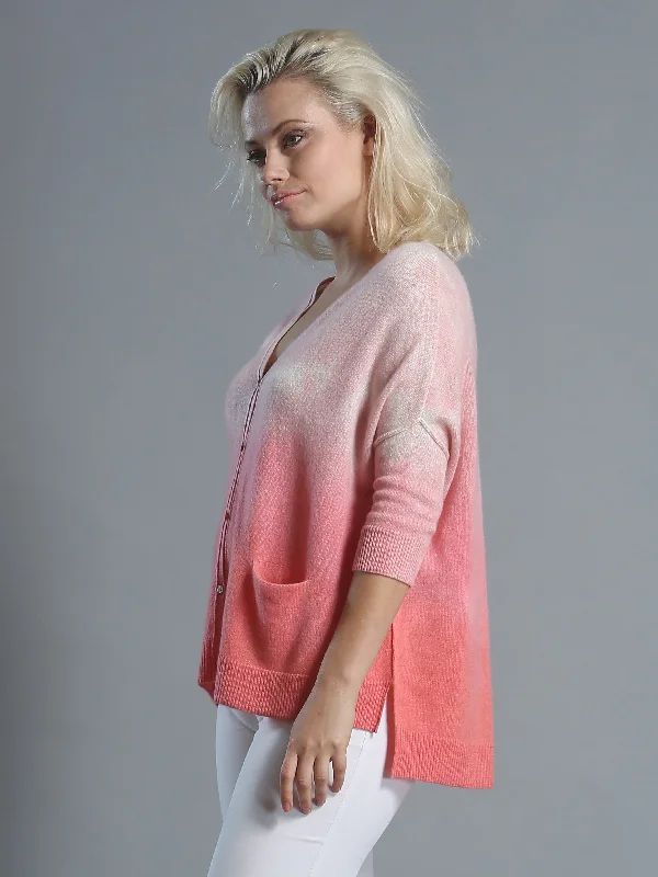 Hand Dye Slouchy Cardigan