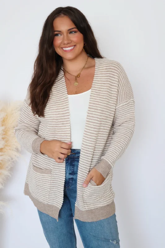 Khloe Cardigan - Stone