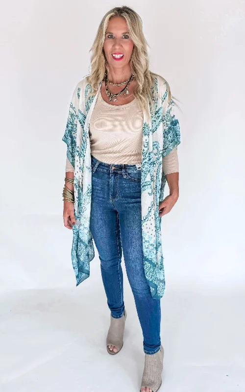 Mykene Paisley Kimono - Final Sale