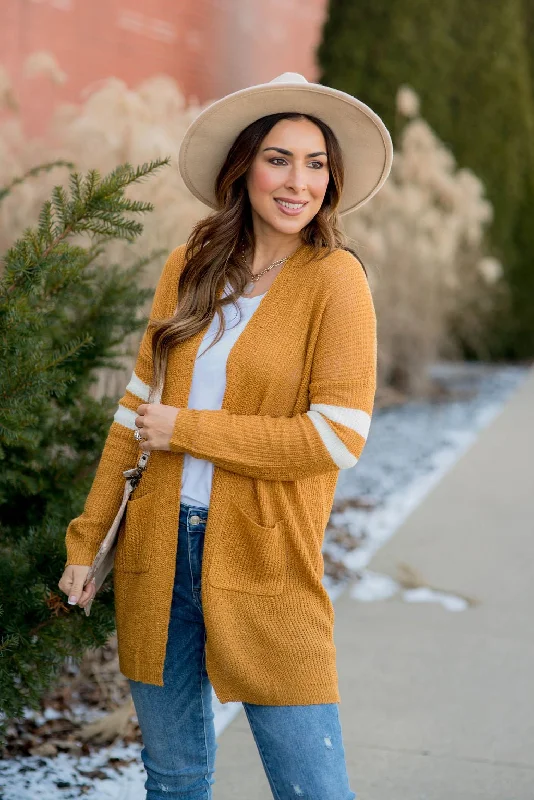 Rugby Knit Tunic Cardigan