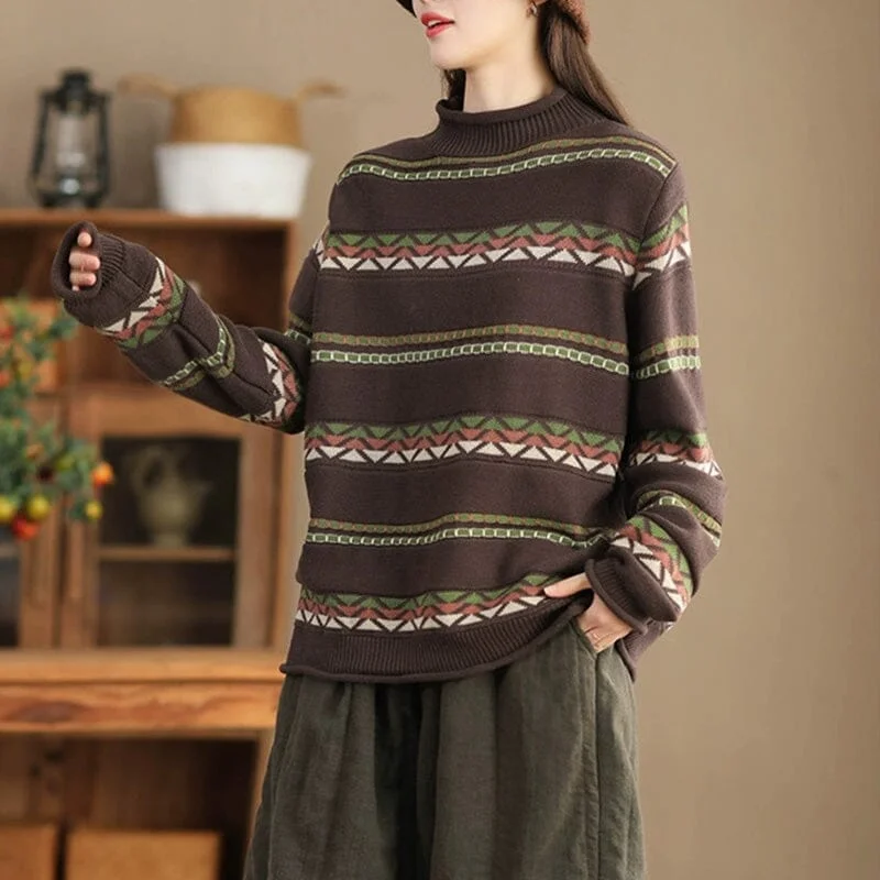 Women Autumn Winter Casual Knitted Cardigan