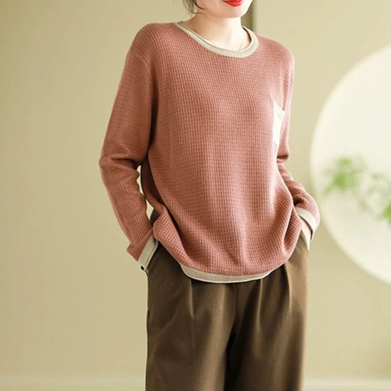 Women Stylish Casual Cotton Knitted Cardigan