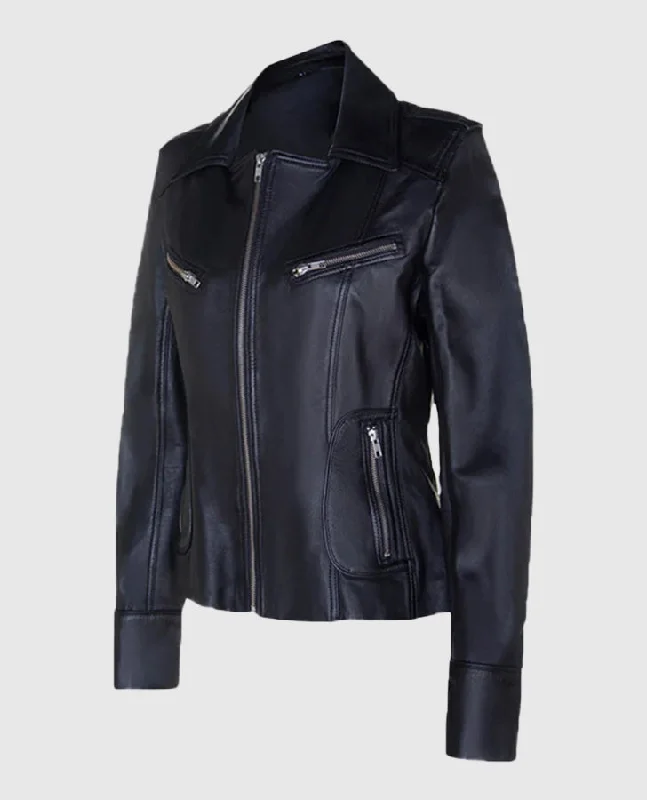 Biker Trend Women's Leather Jacket