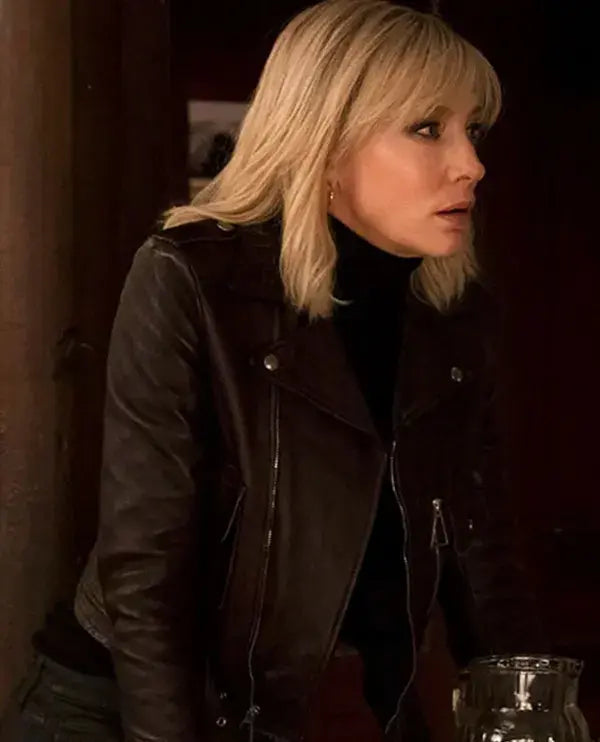 Cate Blanchett Leather Jacket