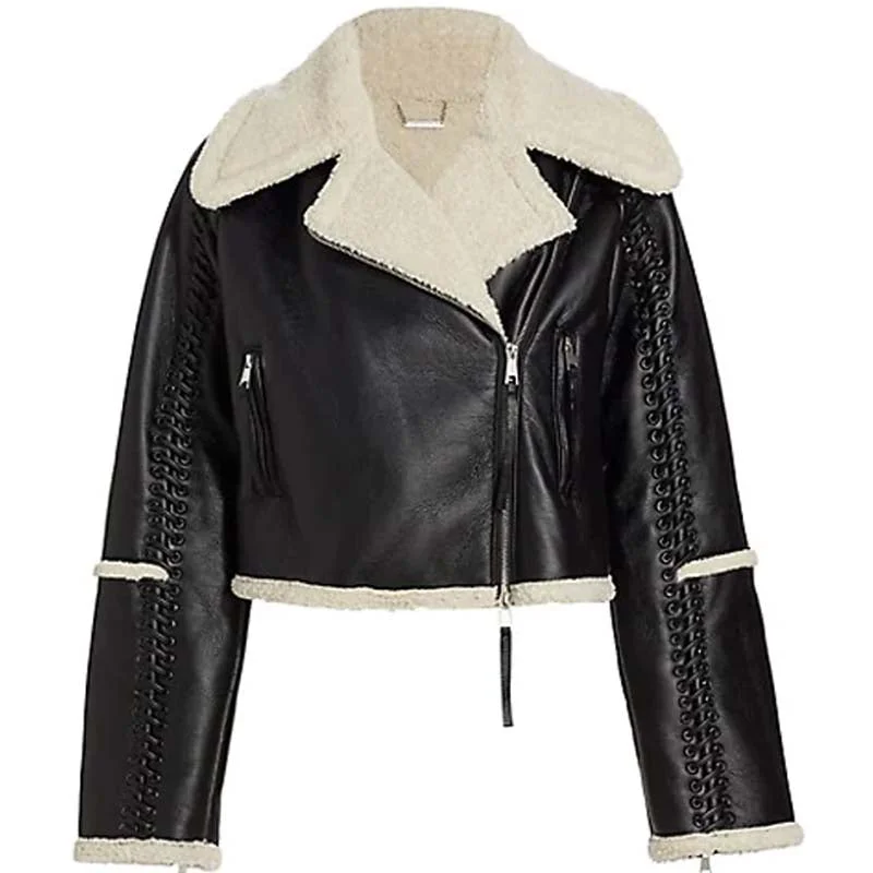 Dylan Leather Biker Jacket