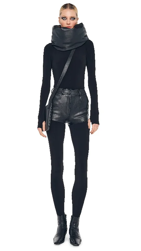 HIGH WAIST JEAN SHORT