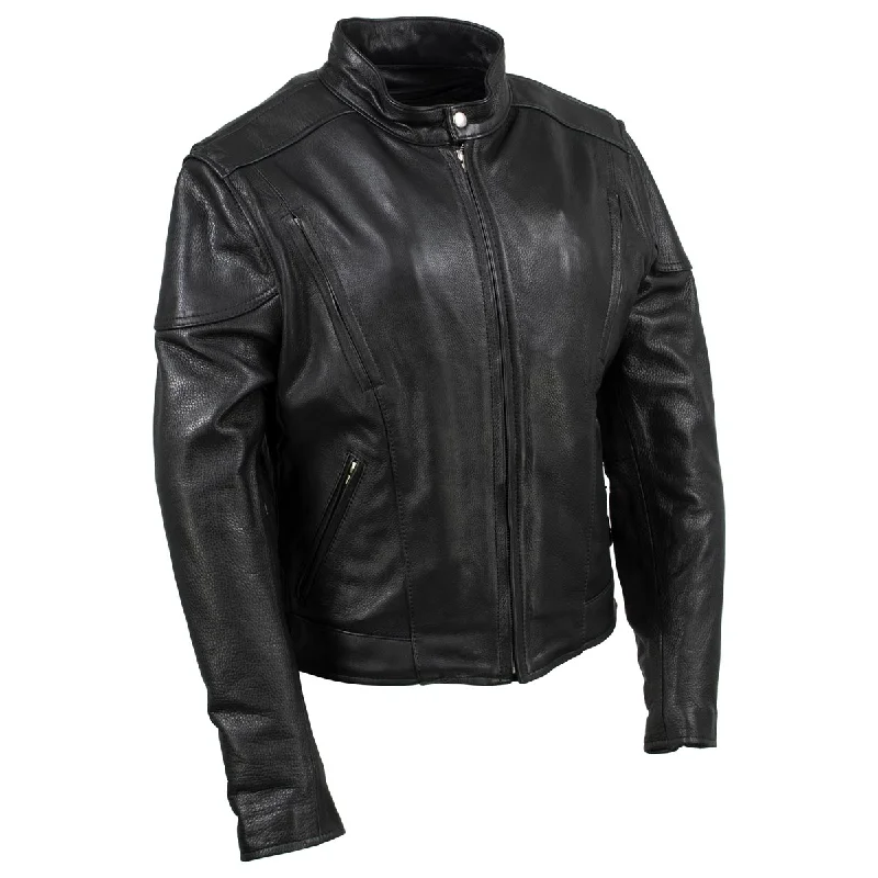 Milwaukee Leather USA MADE MLJKL5001 Women's Black 'Foxy' Premium Motorcycle Leather Jacket with Vents Milwaukee Leather USA MADE MLJKL5001 Women's Black 'Foxy' Premium Motorcycle Leather Jacket with Vents