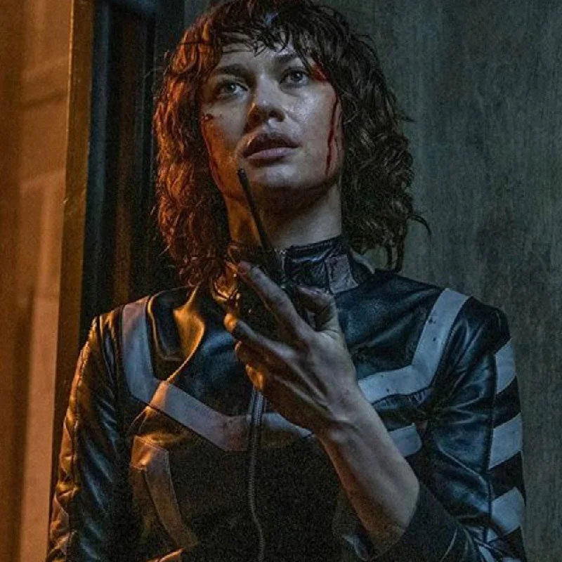 Motorcycle Kuryl Enko The courier Leather Jacket