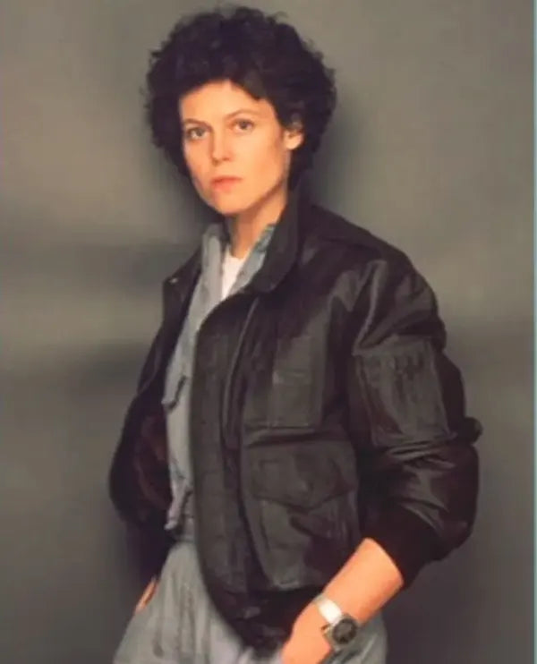 Sigourney Weaver Alien Ellen Ripley Bomber  Jacket