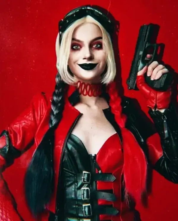 Margot Robbie Suicide Squad 2 Spirit Halloween Harley Quinn Jacket