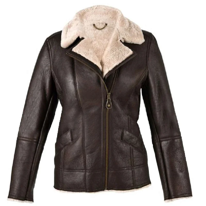 B3 Pilot Brown Leather Jacket