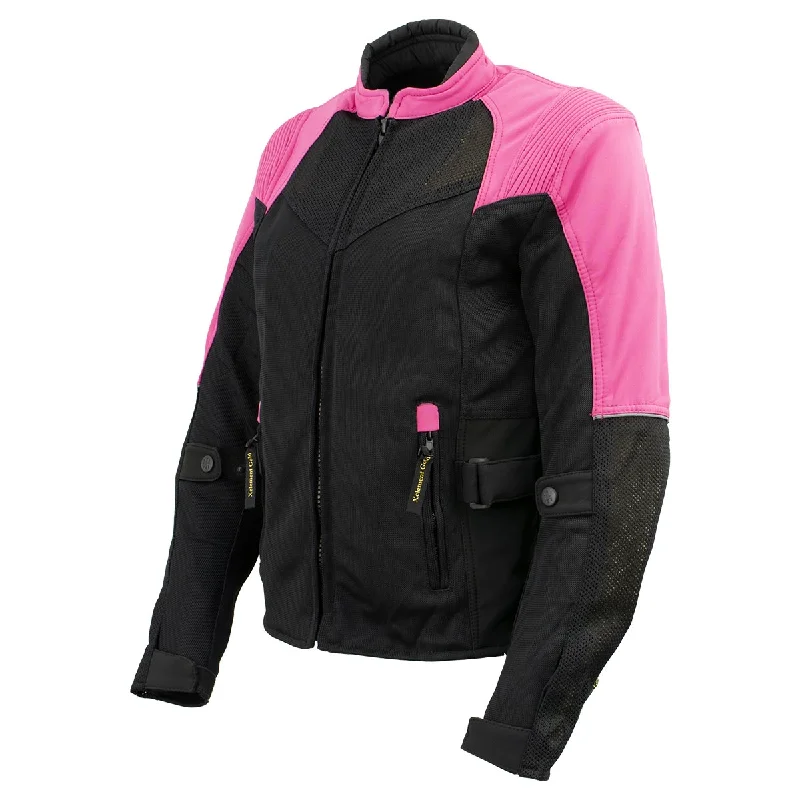 Xelement 'Gold Series' XS22009 Women's 'Be Cool' Black and Fuchsia